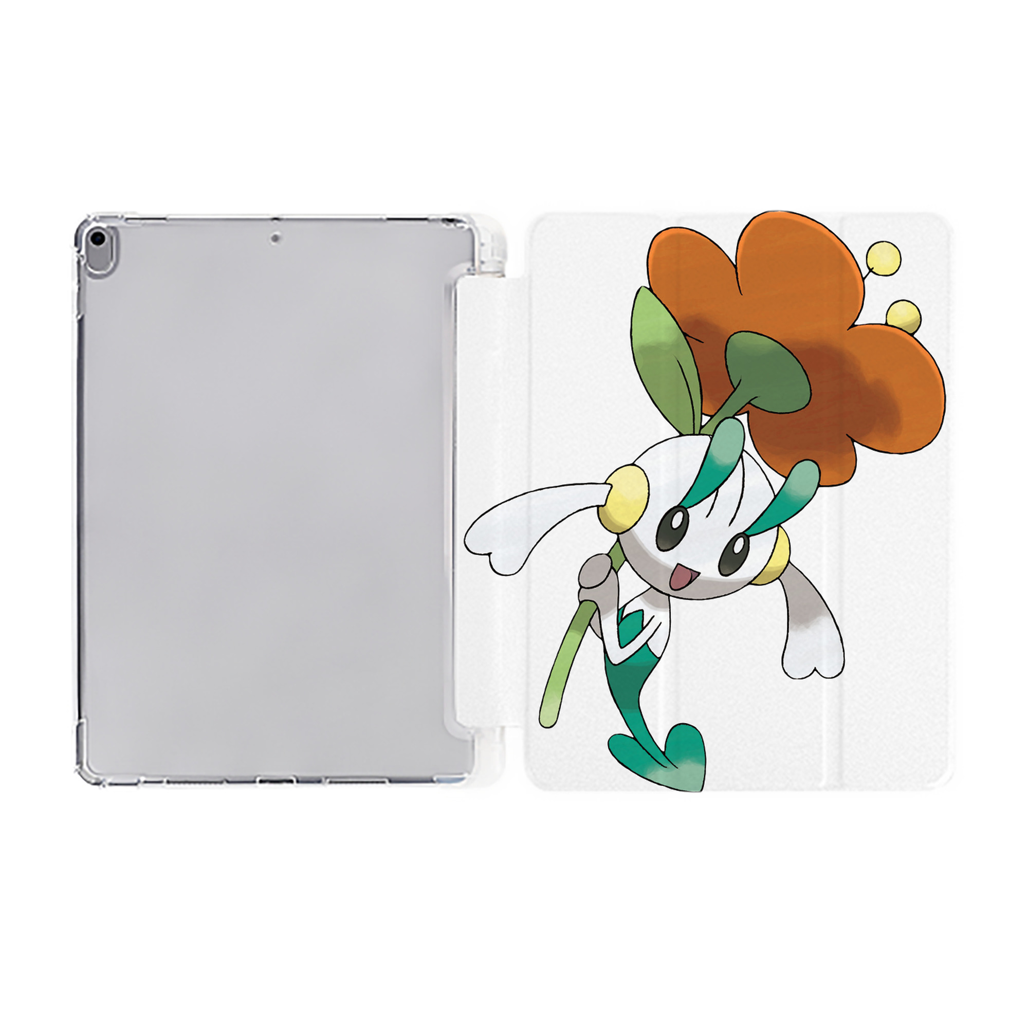 （画像用） ポケットモンスター Pokémon IPad ケース ペン収納付き 三つ折りスタンド PUレザー×シリコン 対応機種9.5/10.5/10.9インチ